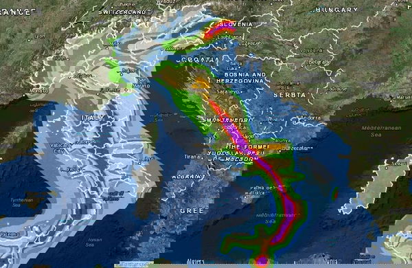 Il terremoto sul vulcano sommerso