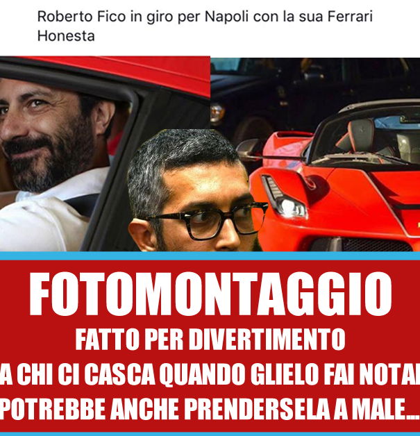 La Ferrari di Roberto Fico article-post