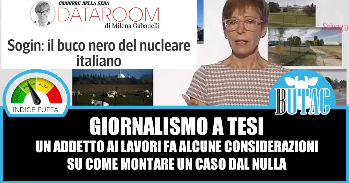 Sogin: come montare un caso sul nulla article-post