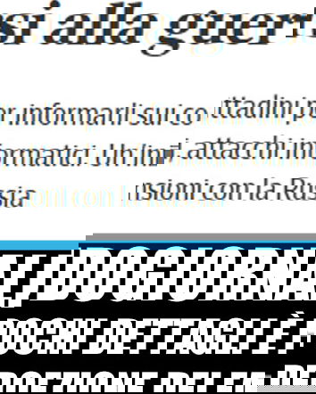 La Svezia, 20 pagine per prepararsi alla guerra