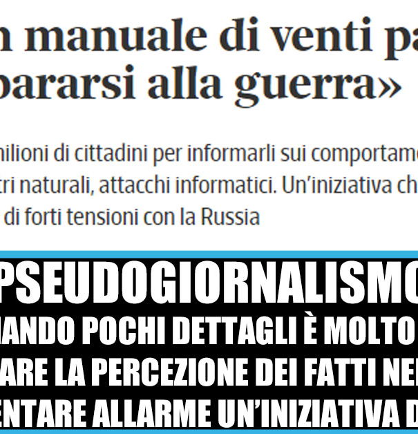 La Svezia, 20 pagine per prepararsi alla guerra article-post