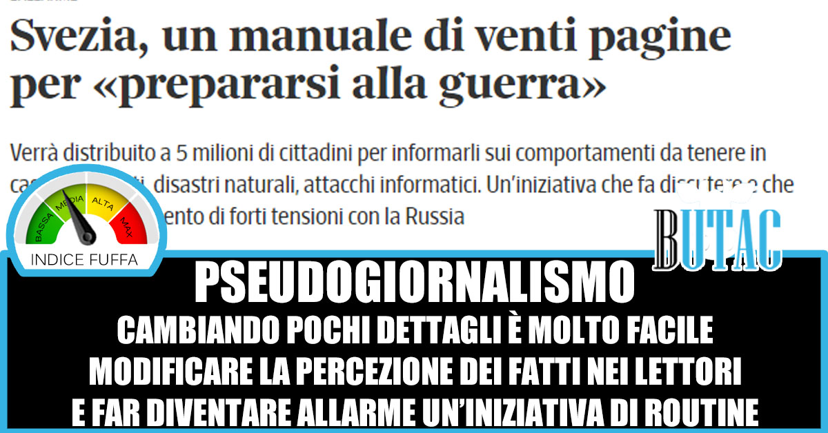 La Svezia, 20 pagine per prepararsi alla guerra article-post