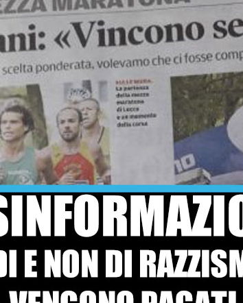 Niente africani alla mezza maratona di Lucca