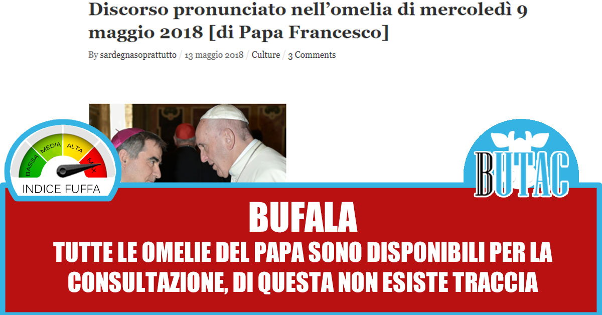 La finta omelia di Papa Francesco article-post