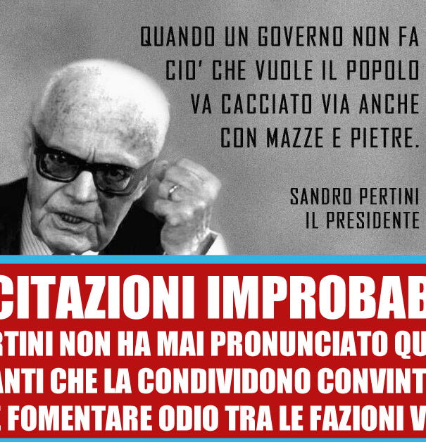 Sandro Pertini – Le citazioni improbabili article-post