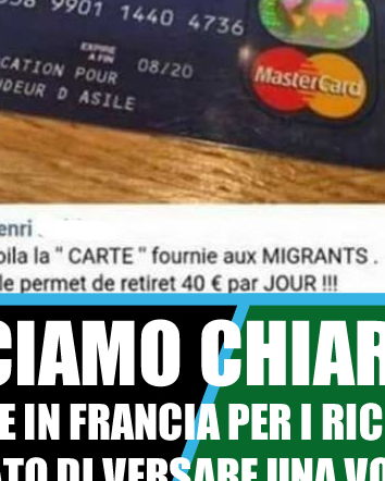 Pioggia di soldi sui richiedenti asilo