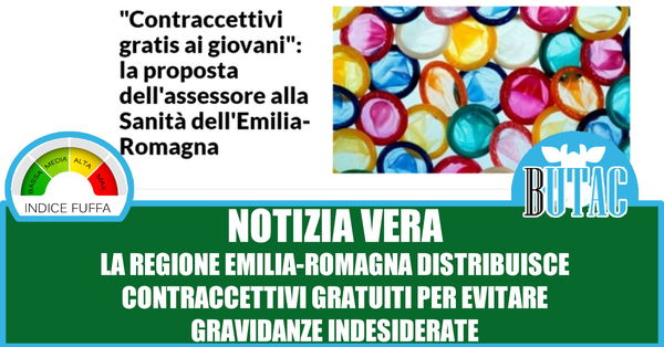 I contraccettivi gratuiti in Emilia-Romagna