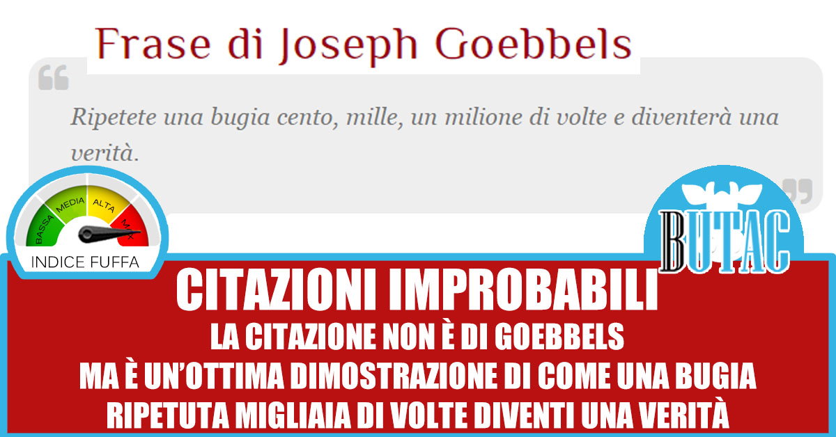 Le citazioni di Goebbels e la post-verità article-post