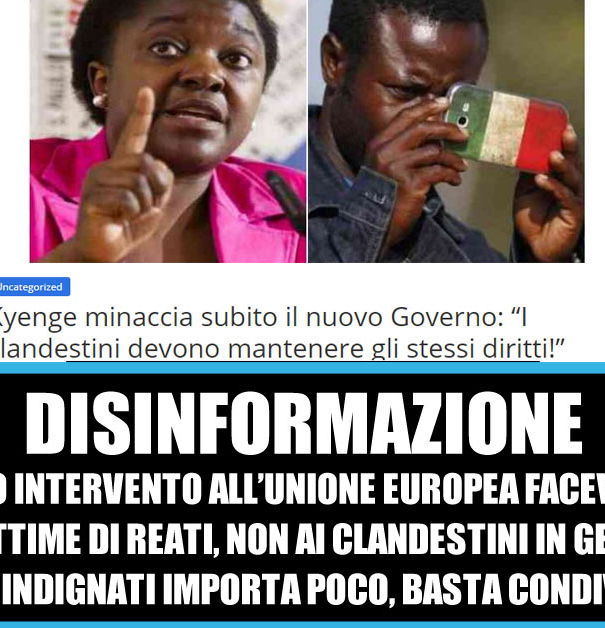 Cécile Kyenge minaccia subito il nuovo governo? article-post