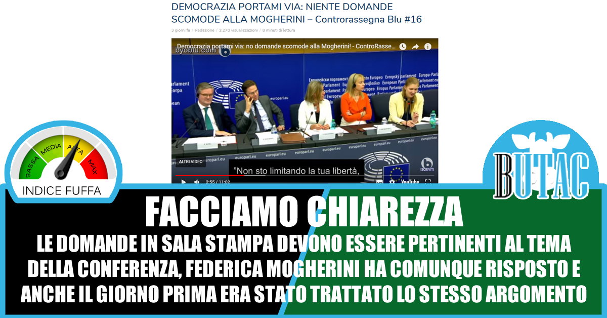 Federica Mogherini, David Carretta e l’Aquarius article-post