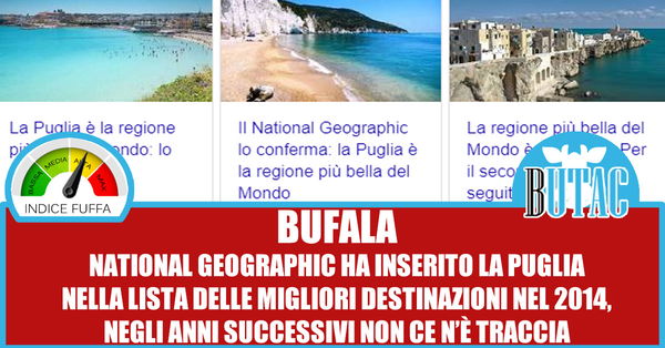La Puglia è la più bella regione del mondo
