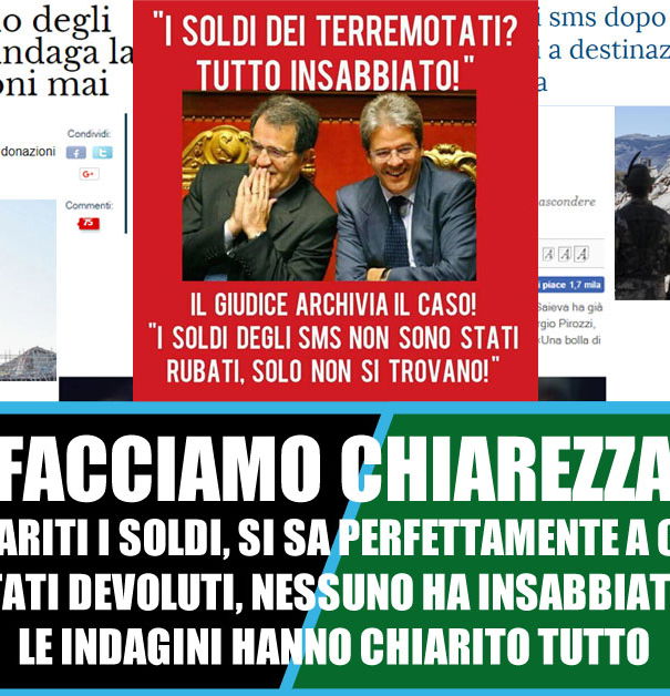 I soldi per i terremotati, non sono spariti article-post