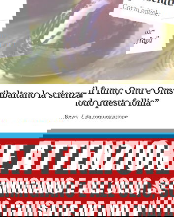 La guerra all’olio e al parmigiano dell’ONU e dell’OMS