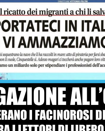 Portateci in Italia o vi ammazziamo