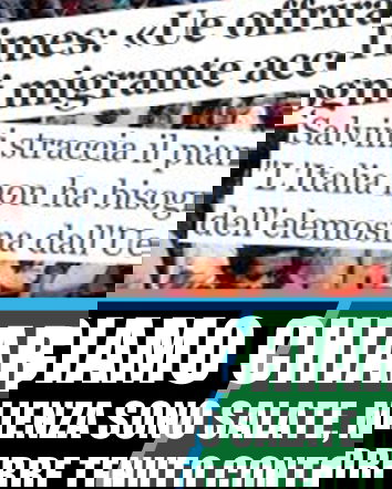 Matteo Salvini e il costo dei migranti