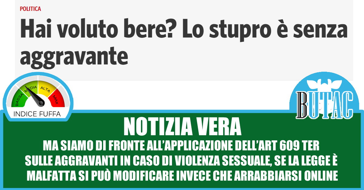 L’aggravante sullo stupro article-post