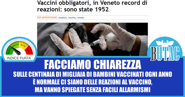 Vaccinazioni e terrorismo giornalistico