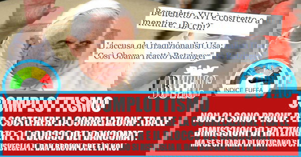 Le dimissioni di Papa Ratzinger