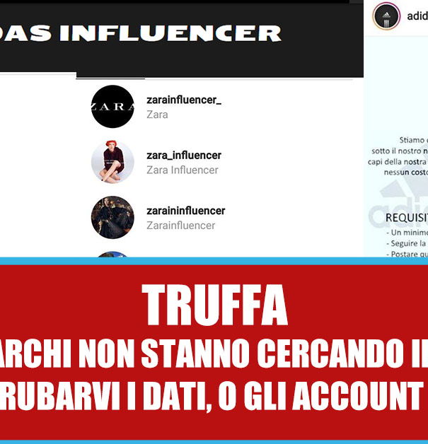 Truffa su Instagram: “Adidas influencer” (e Nike, e Zara…) article-post