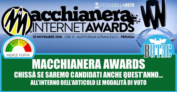 Macchianera Internet Awards 2018
