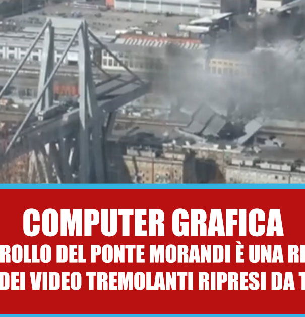 La ricostruzione della tv russa del crollo del ponte Morandi article-post
