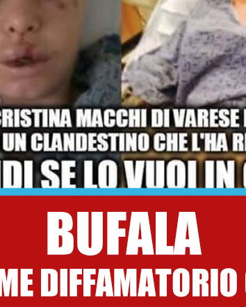 Cristina Macchi e l’incapacità di verificare i fatti