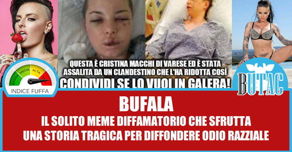 Cristina Macchi e l’incapacità di verificare i fatti