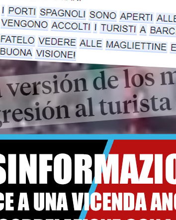 L’aggressione a un turista a Barcellona – Le due versioni