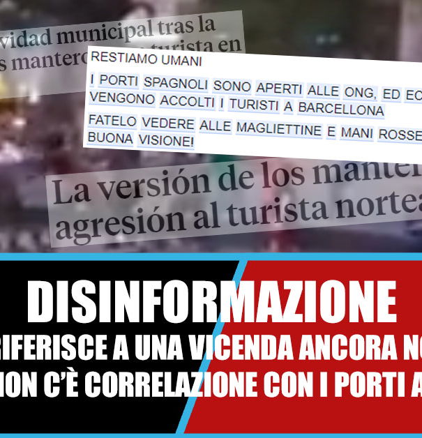 L’aggressione a un turista a Barcellona – Le due versioni article-post