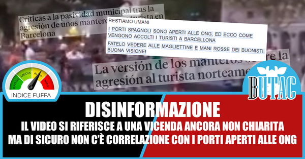 L’aggressione a un turista a Barcellona – Le due versioni