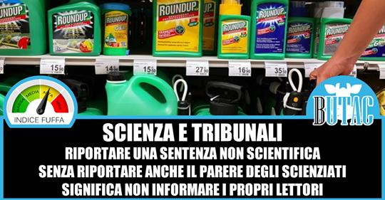 Glifosato e sentenze