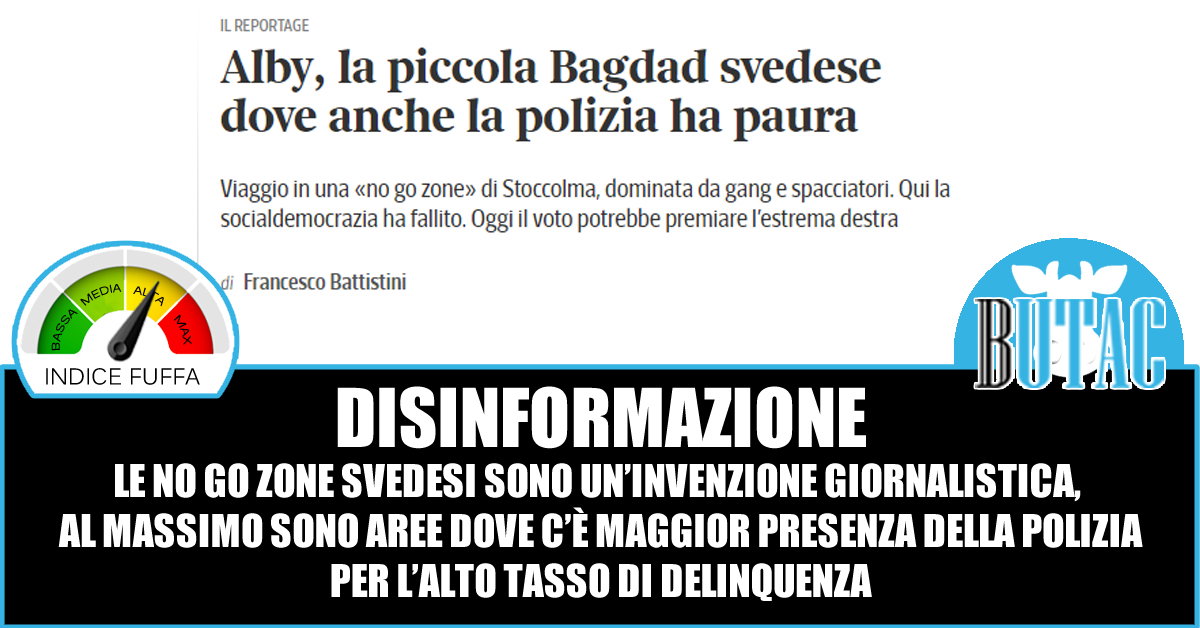 Le No Go Zone in Svezia e il giornalismo cialtrone article-post
