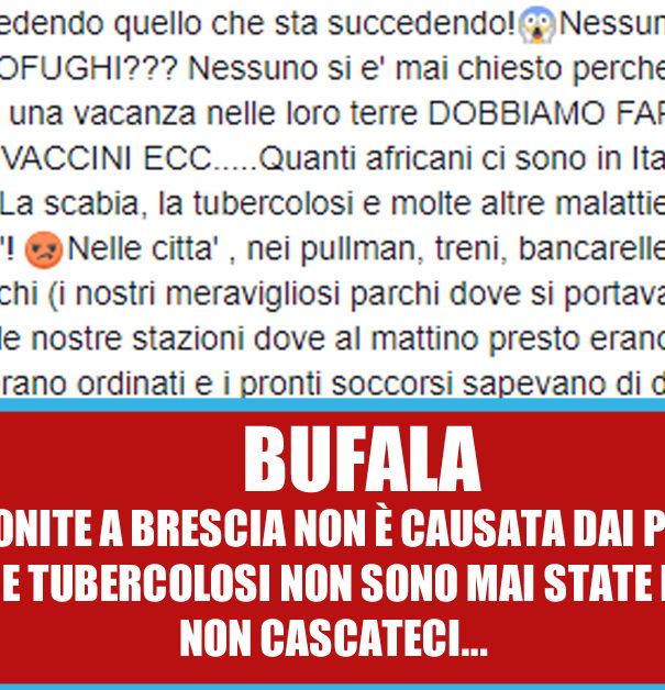 Polmonite, TBC, scabbia e profughi article-post