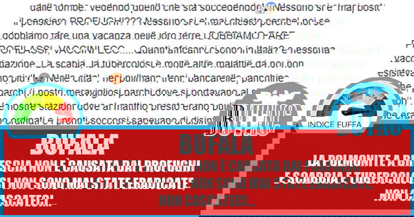 Polmonite, TBC, scabbia e profughi