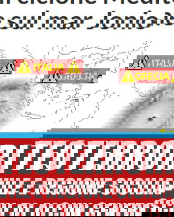 Uragano in arrivo a Siracusa