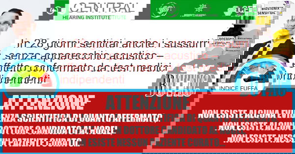 Biostenix – Sensi Oil – cura per sordi, in soli 28 giorni…