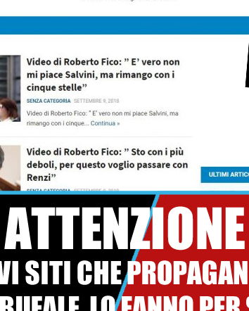 Futuro a cinque stelle: nuovi bufalari – Altervista