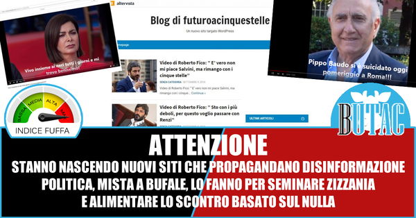 Futuro a cinque stelle: nuovi bufalari – Altervista