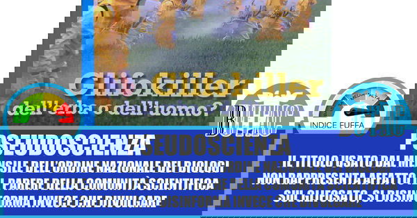 L’Ordine dei Biologi e il glifokiller