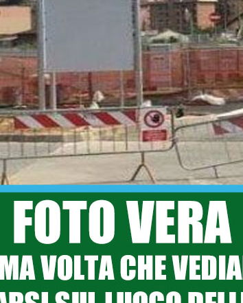 Selfie con Ponte Morandi: foto vera, ma che depressione…