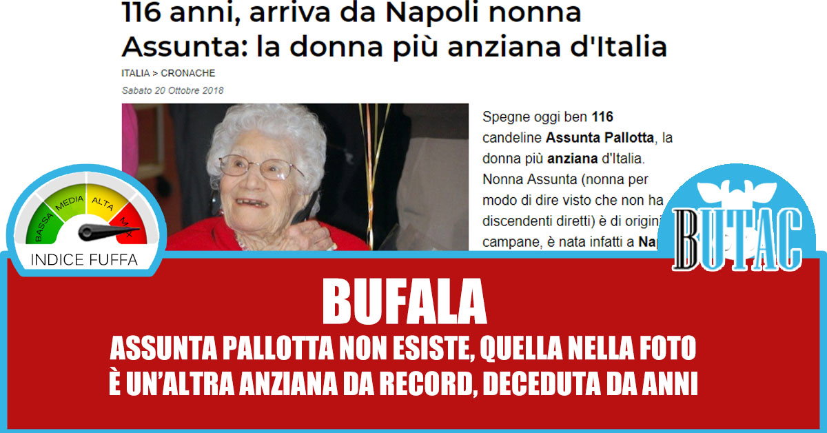 La donna più anziana d’Italia… article-post