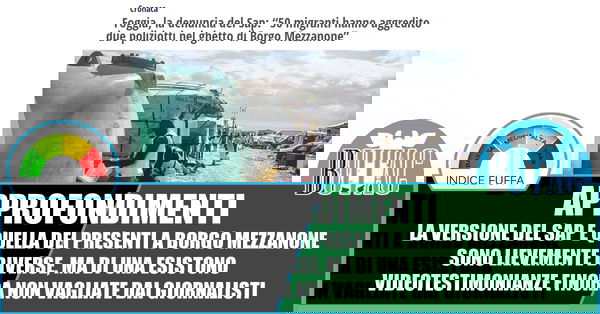 Ma cosa è successo a Borgo Mezzanone?