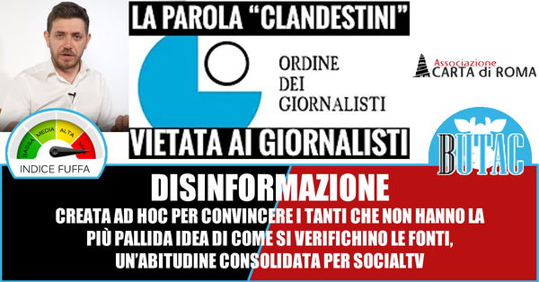 SocialTv, la Carta di Roma e la disinformazione