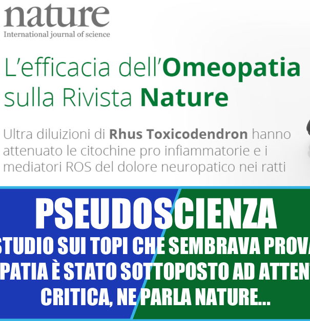 Omeopatia e nuovi studi e ritrattazioni… article-post