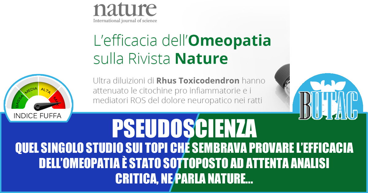 Omeopatia e nuovi studi e ritrattazioni… article-post