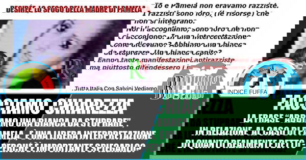 Abbiamo una bianca da stuprare