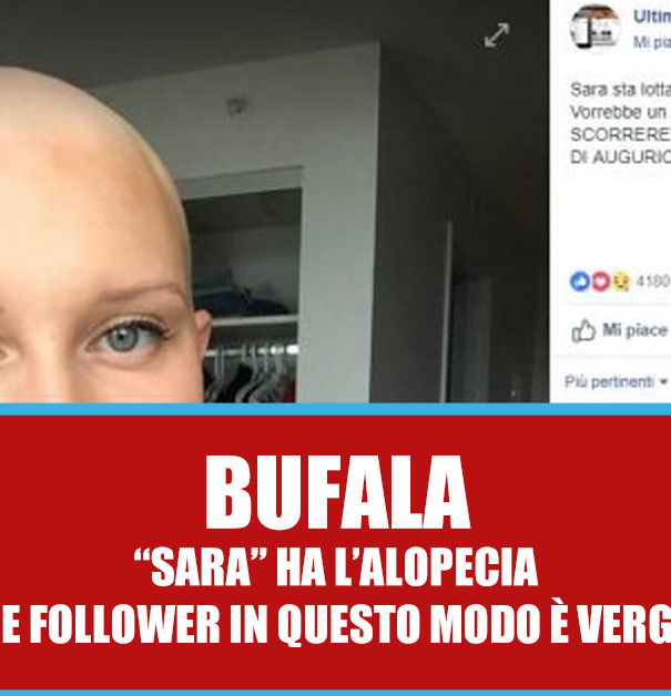 Sara sta lottando contro il cancro… article-post