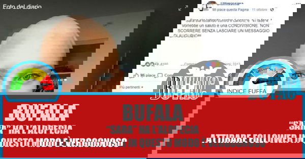 Sara sta lottando contro il cancro…