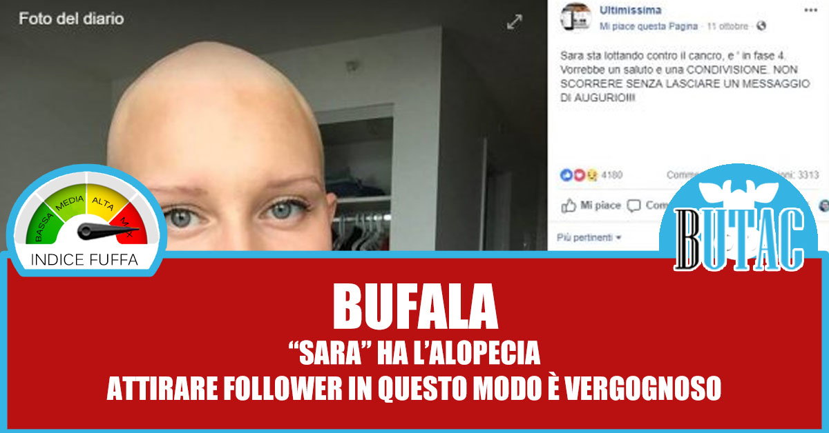Sara sta lottando contro il cancro… article-post