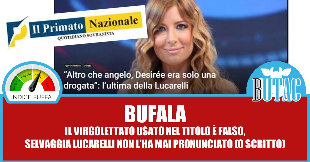 I virgolettati del Primato Nazionale – Selvaggia Lucarelli article-post